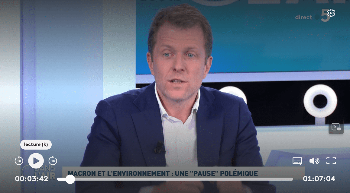 Pause réglementaire européenne, sécheresse en France : Arnaud Gossement invité de l’émission « C dans l’air » sur France 5, le 13 mai 2023