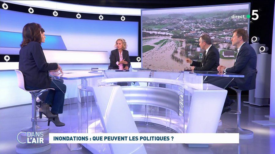 [médias] Inondations : Arnaud Gossement, invité de l’émission « C dans l’air » sur France 5, présentée par Caroline Roux