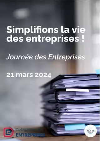 [colloque] Simplification du droit : Me Arnaud Gossement interviendra lors de la « Journée des entreprises » organisée au Sénat le jeudi 21 mars 2024